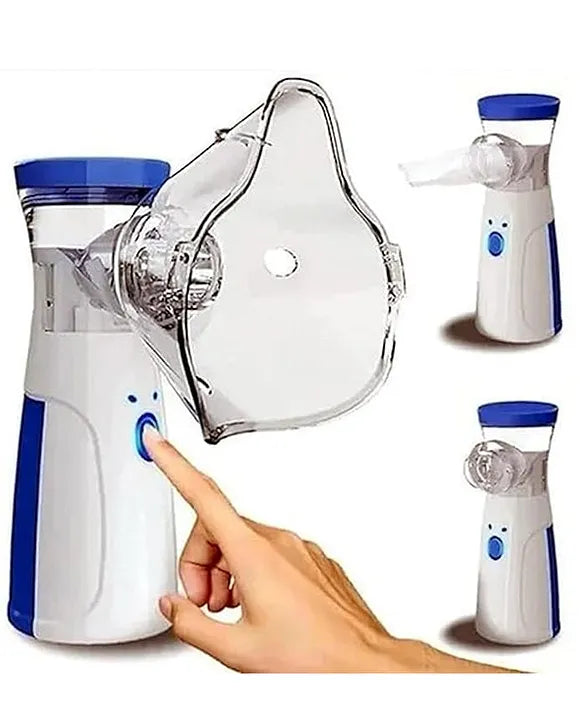 Portable Mesh Nebulizer, Silent & Compact Nebulizer Machine for Adult and Kids